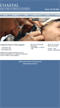 Mobile Screenshot of coastalentsurgeons.com